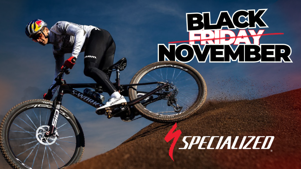 Black November донесе отстъпки на всички велосипеди Specialized. Вземи изгодно сега!