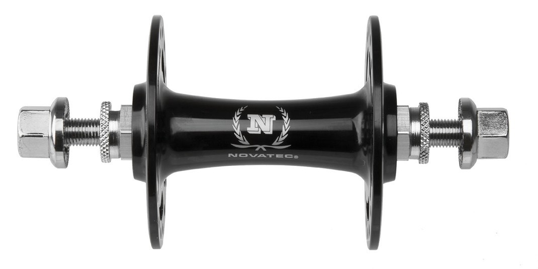 ГЛАВИНА ПРЕДНА SINGLE SPEED NOVATEC A165 BLACK 32H