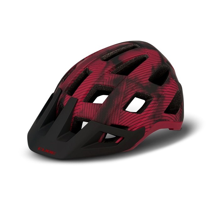 КАСКА CUBE BADGER RED